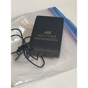 J&B Mc-128 MC 128 Microphone Transmitter , With Microphone